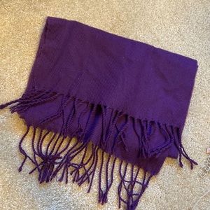 Purple scarf